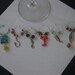 Ocean Themed Wine Glass Charms 6pc