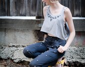 Black Skinny Jean with Pearl Details