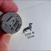 Personalized Dog Cat Pet Stamp with Pet's Name Paw Print with name Pet Name Stamp