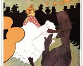 Moulin Rouge. Vintage French Poster. 9.5" x 14.5". Olympia. Double-Sided Print.