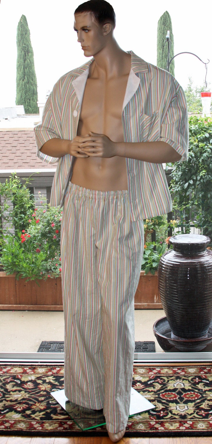 Jack's "Wide-Legged" Jammies -  Mens Designer Pajamas, clothing, sleepwear, pajamas, intimates, lingerie sets