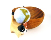 Planet Earth Wool Catnip Cat Toy
