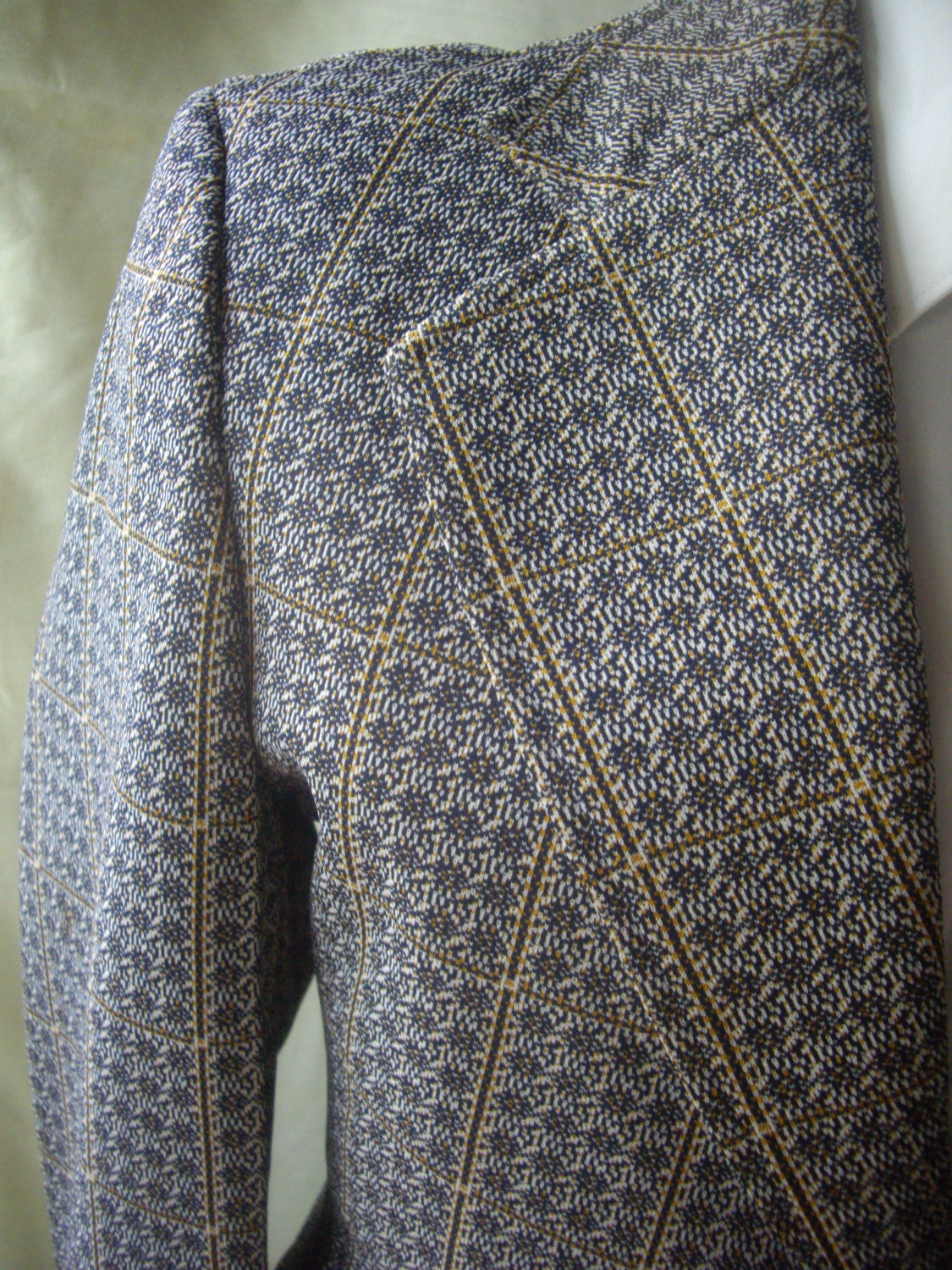 mens 60s severe rockabilly mini medallion  designs 38l 40l white yellow and black  sears mens  b88