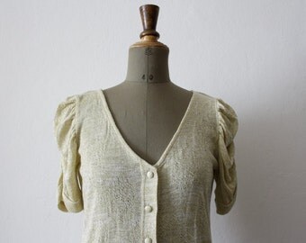 GOLDEN VIntage Knit Cardigan
