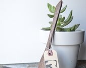 03 black walnut Spatula. Limited. Wood.  Mothers Day Gift spoon hand carved reclaimed wood serving kitchen utensil
