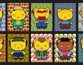 Bitty Bear Simpsons Sticker 10pk Vol 2