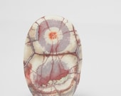Birds Eye Jasper Rhyolite Stone Cabochon 53.5 carats oval cabochon 45 x 30 mm