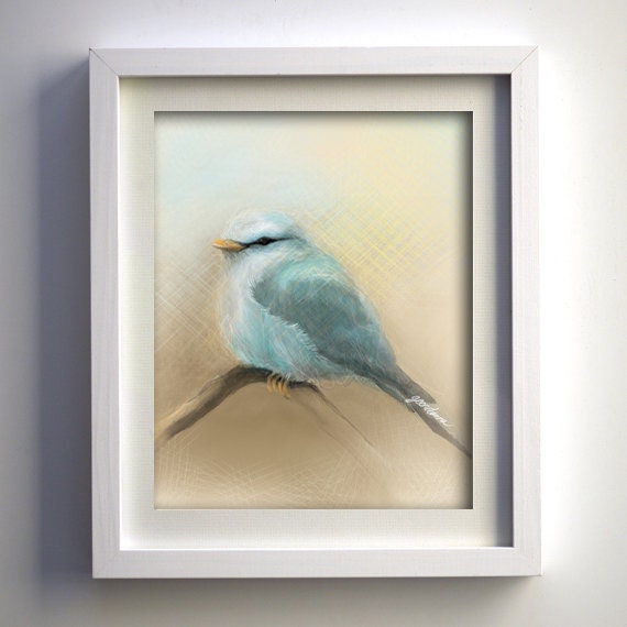 8x10 Fine Art Print- Little Blue Bird