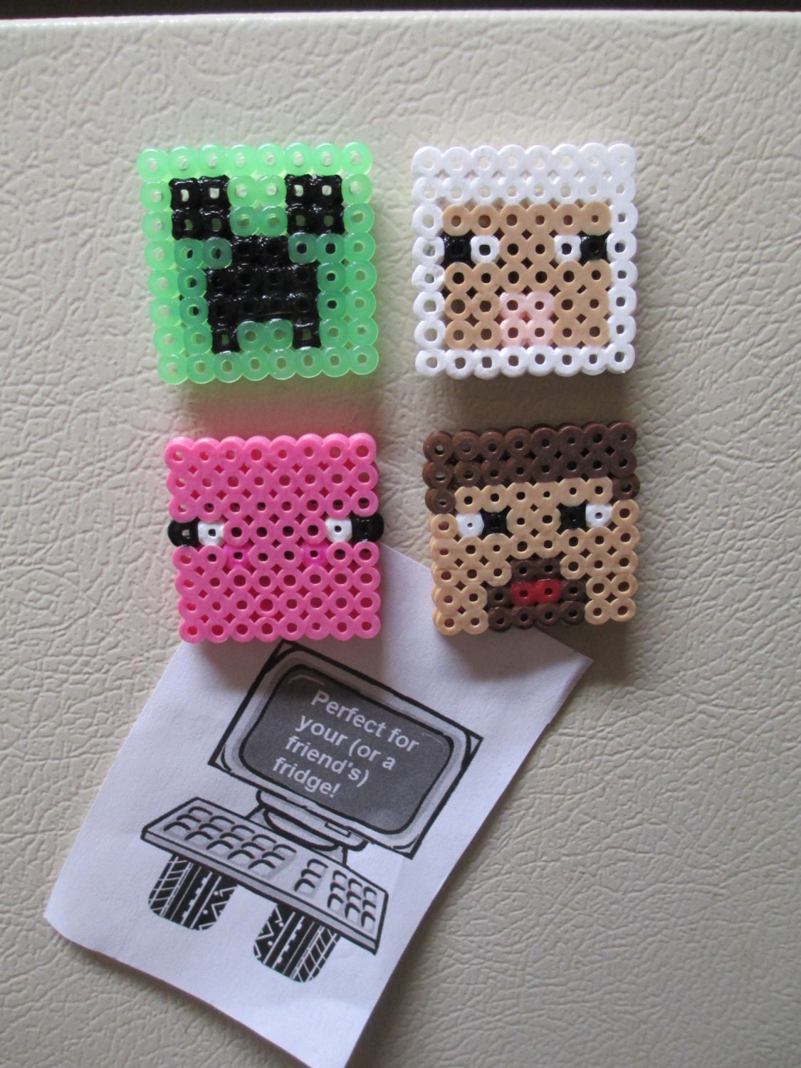 Minecraft Magnets - Set of 4