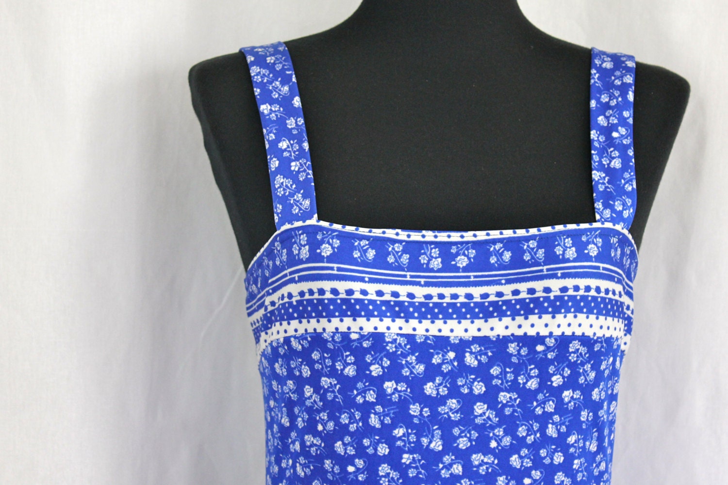 vintage 70's picnic dress