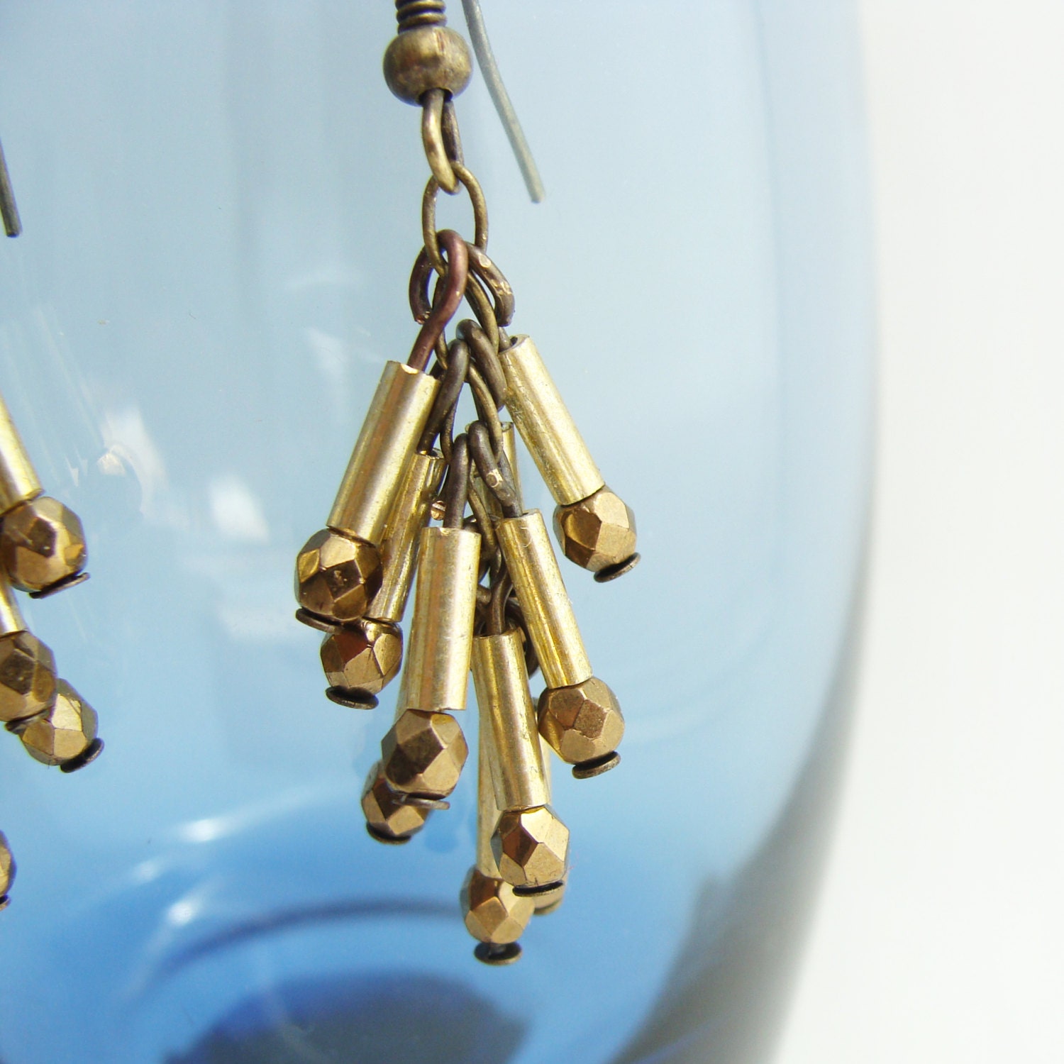 Goldy Gal // Tube Earrings // Minimal Madam