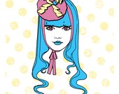 Candy Girl Screen Print