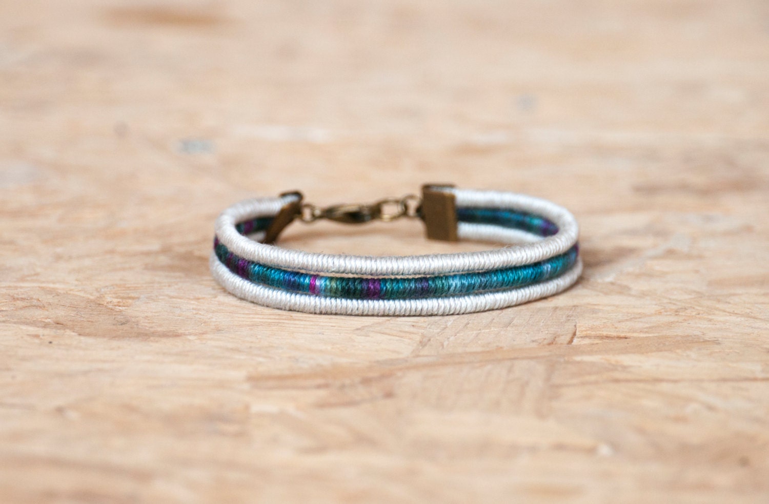 Hand dyed Cotton Bracelet Friendship bracelet