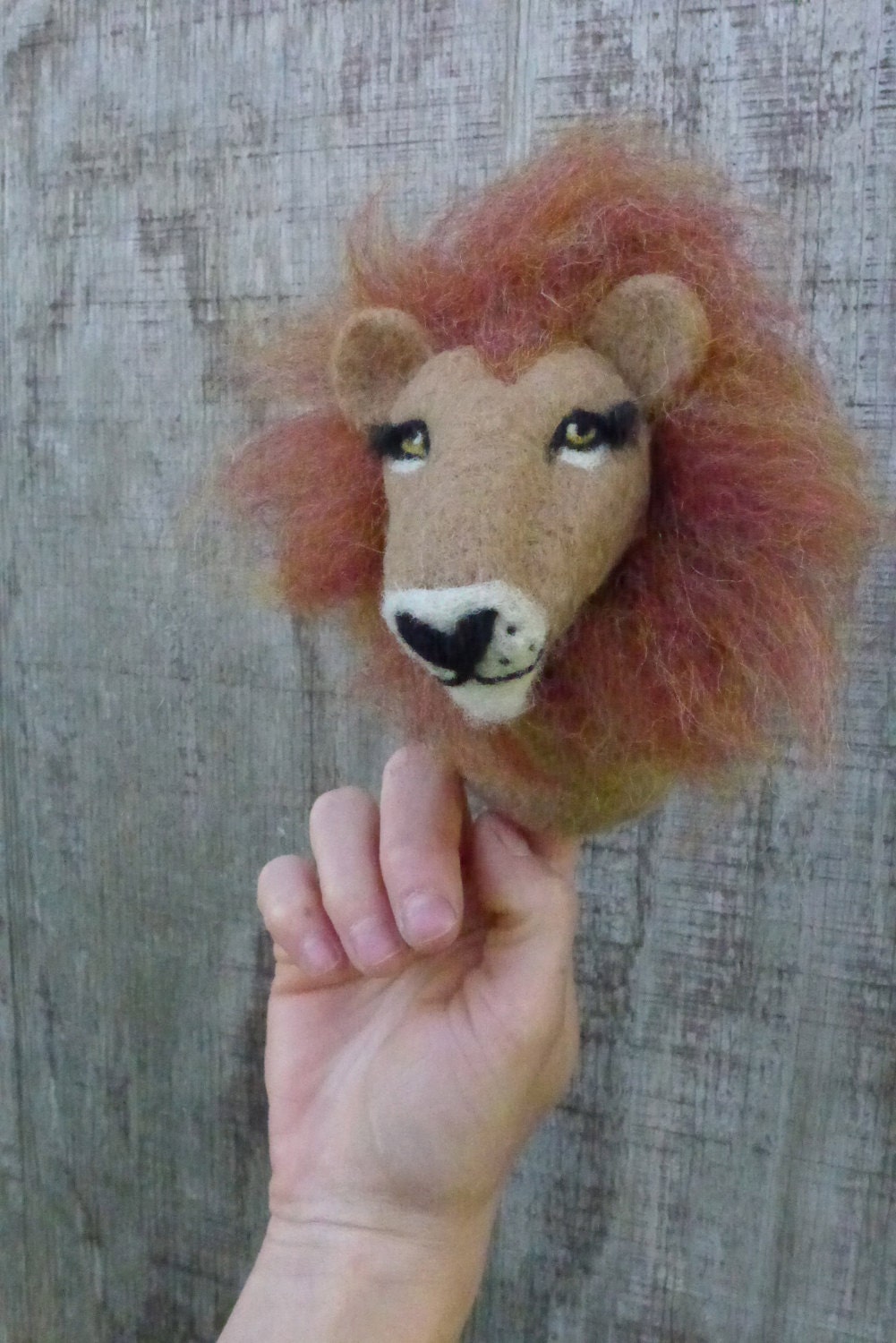 Lion Finger Puppet