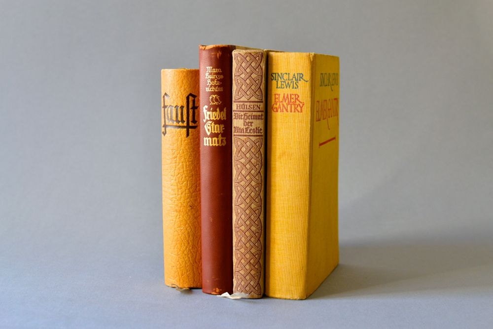 Vintage German instant book collection GDR modern modernist graphic design typography modern