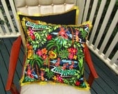 Hawaiian girls cushion cover