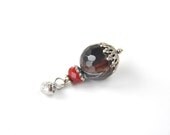 brown agate pendant