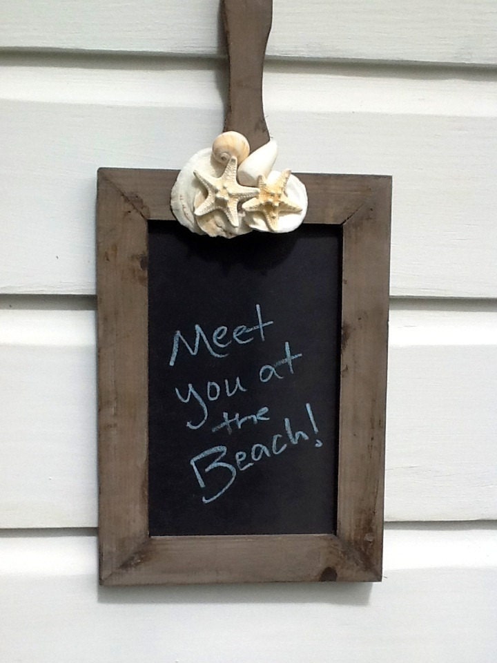 Seashell Chalkboard/Message board