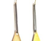 Long Gold Dangle Earrings
