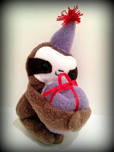Party Cedric The Baby Sloth Plushie (magnetic)