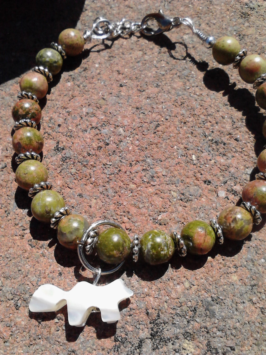 Ukanite Fox // Spirit Animal // Bracelet // Stone