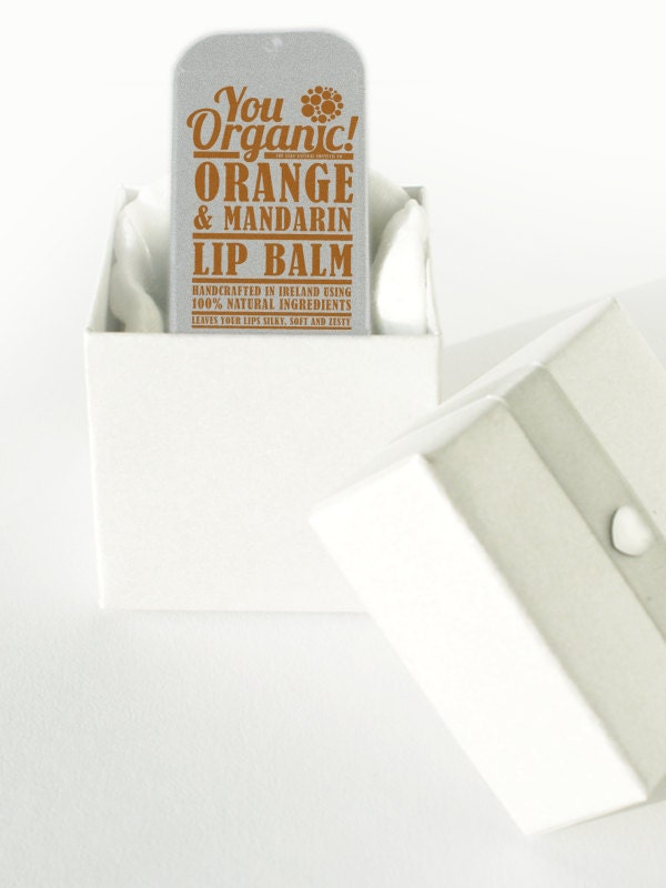 YouOrganic Orange and Mandarin Lip Balm with Gift Box