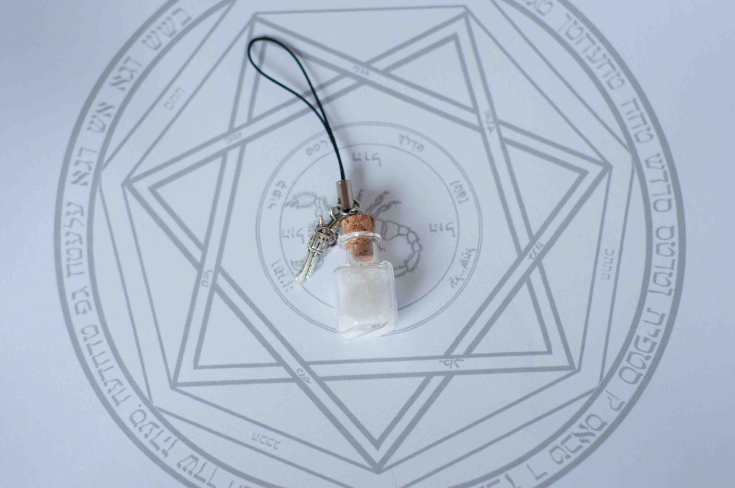 Got Salt - Supernatural protection phone charm with salt vial