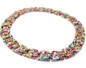Graffiti Vintage Statement Necklace