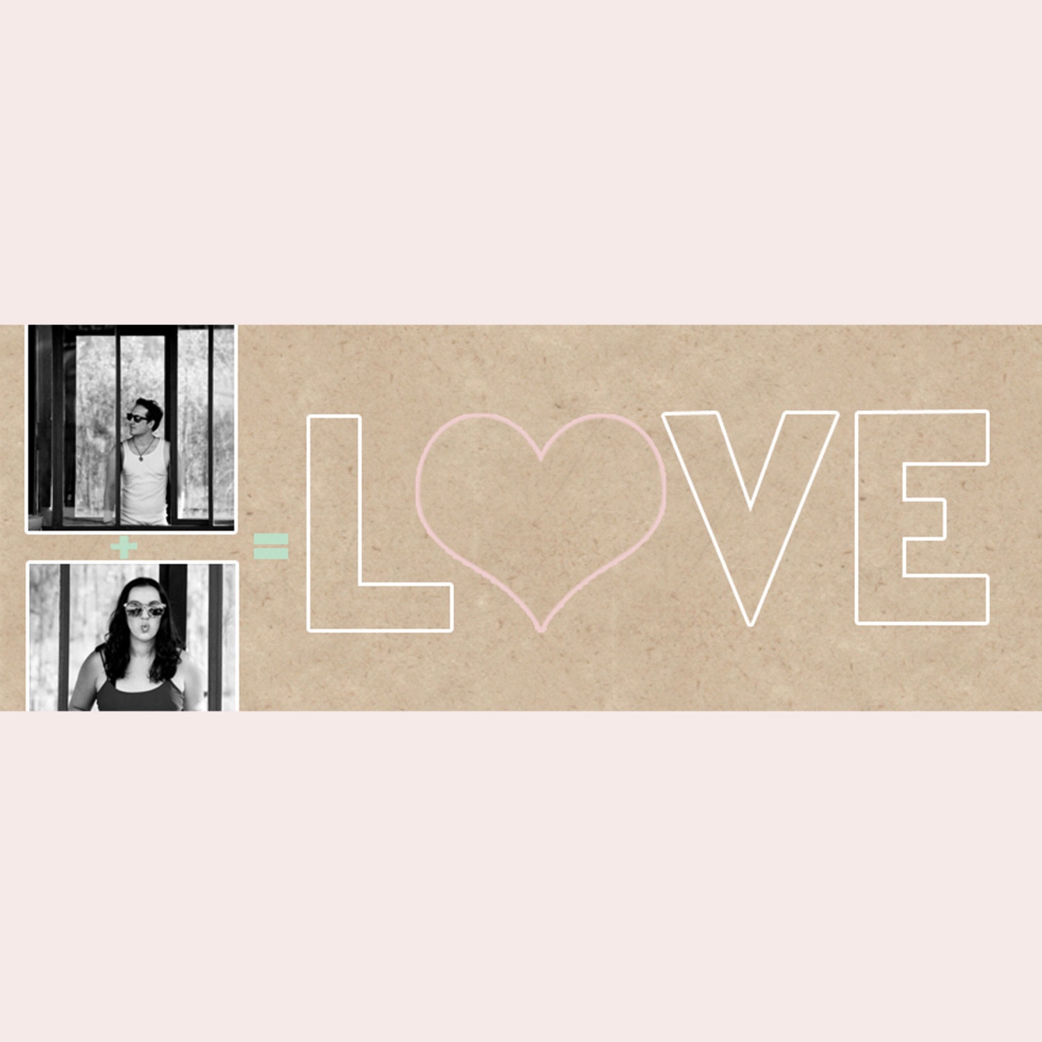 INSTANT DOWNLOAD // Digital FacebookTimeline Template // Valentine's Day // 851x315 // psd file // 300 DPI Il_570xn
