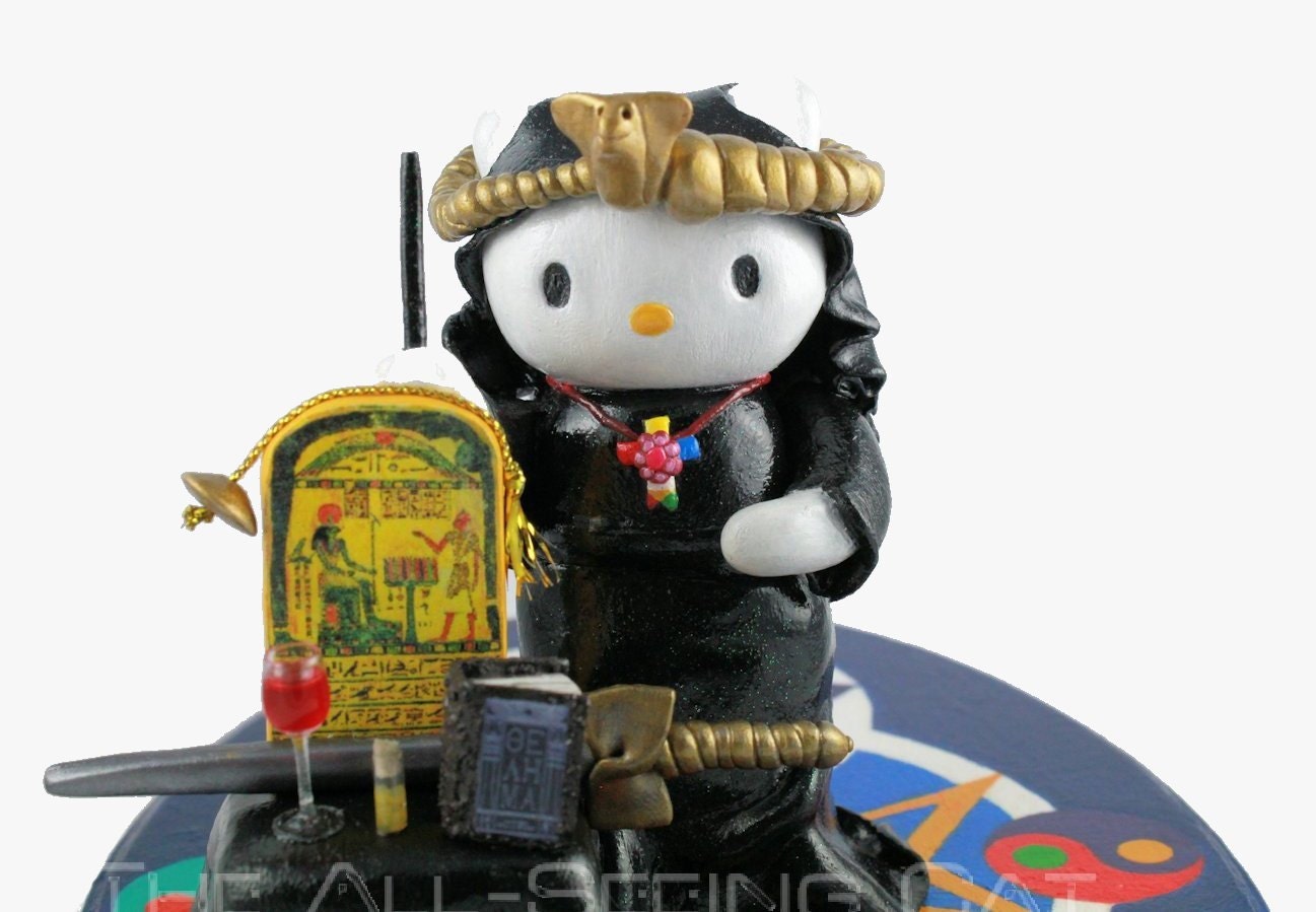 Hello Aleister Crowley The Magician Kitty