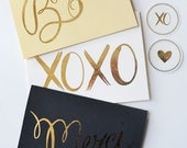 Greetings note cards Set of 12/Assorted