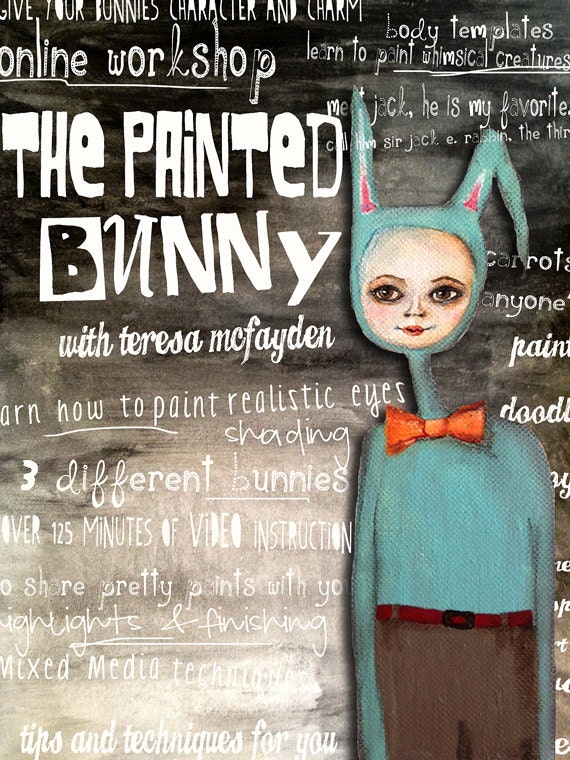The Painted Bunny Online Workshop