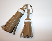 Purse/ Keychain Leather Tassels