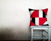 Geometrical pillow decorative throw pillow chevron pillow cover black cotton toss arrow pillow case rustic bedding set 18x18 inches ohtteam