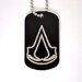 Assassin's Creed Dog Tag Necklace or Keychain
