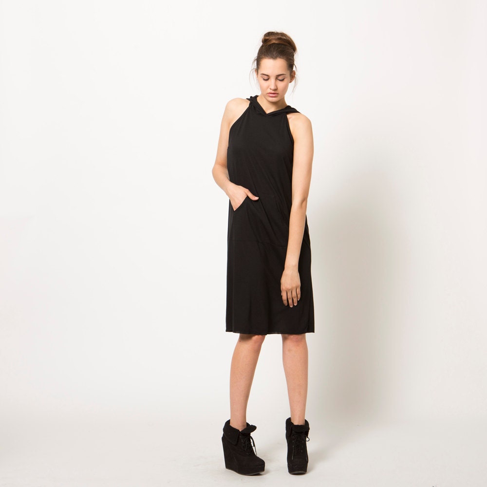 Black Dress, Summer Dress, Women Dress, Casual Dress, Sundress, Day Dress Tunic Black