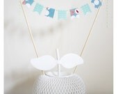 Paper Wedding Cake Topper - Cake Bunting