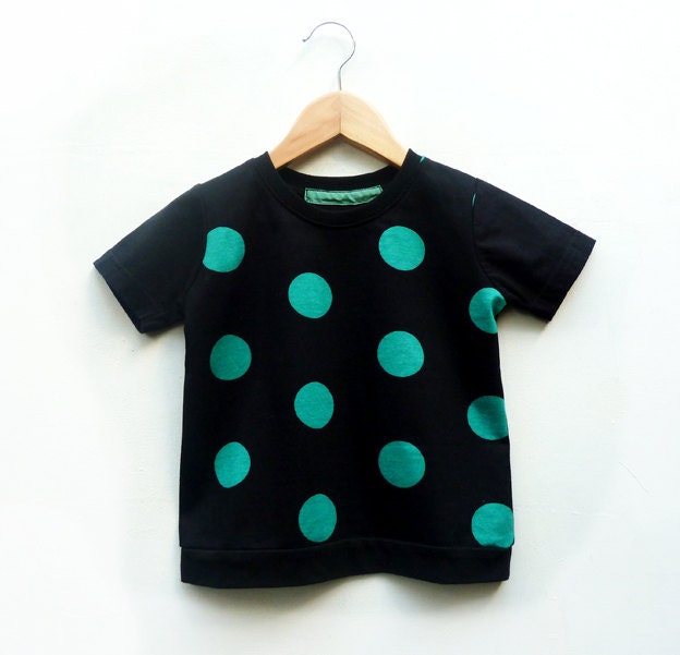 Polka dot Shirt, Kids Shirt, Cute Clothes