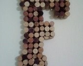 A-Z Used Wine Cork Monogram