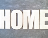 Large Canvas Letters, Home, Home Decor, Typography