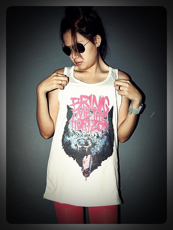 Bring Me The Horizon Tank Top Shirt T-Shirt Women & Men Unisex Size S , M , L , XL