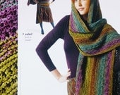 Knitting Crochet Pattern Book BERROCO SUEDE SOLEIL 7 Designer Fashions Wraps No 248