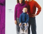 Knitting Crochet Pattern Book BERROCO ULTRA ALPACA 9 Designer Family Fashions No 250