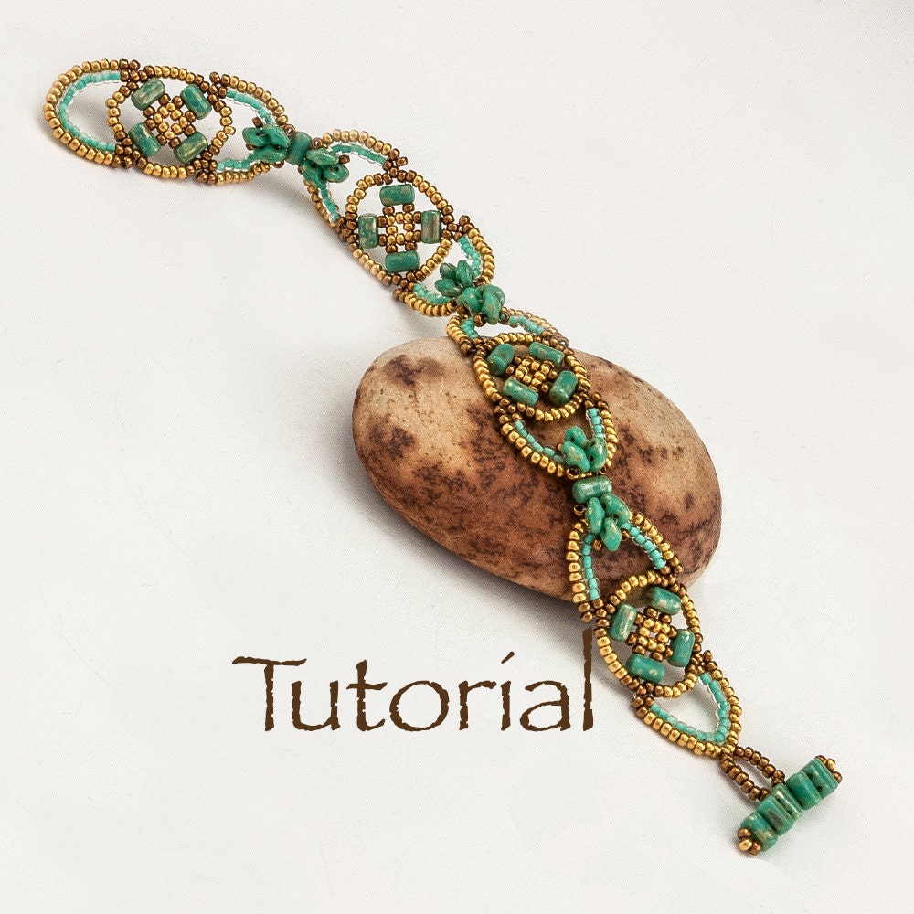 Beaded Bracelet Pattern Dogwood Digital Download