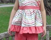 Girls summer outfit, Boutique outfit, Top and pants