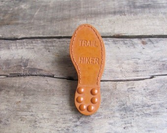vintage TRAIL HIKER Boy Scouts neckerchief slide neal
