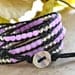 Pink And Black Chan luu Style Wrap Bracelet
