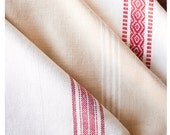 Striped Cotton Toweling choice 1 yard