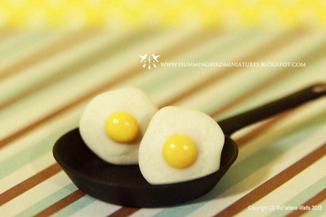 Sunny Side Up Eggs - Post Earrings