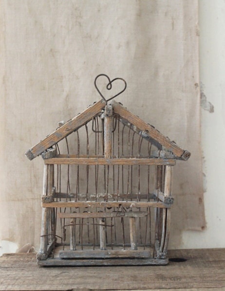 v i n t a g e little bird cage